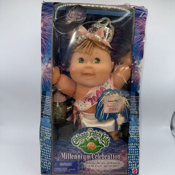 Cabbage Patch Kids Millenium Celebration Doll January 1st 2000‎ Louann Mary NIB - Picture 1 of 12